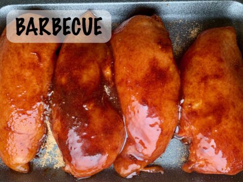 Barbecue Chicken Breast Fillets x 4